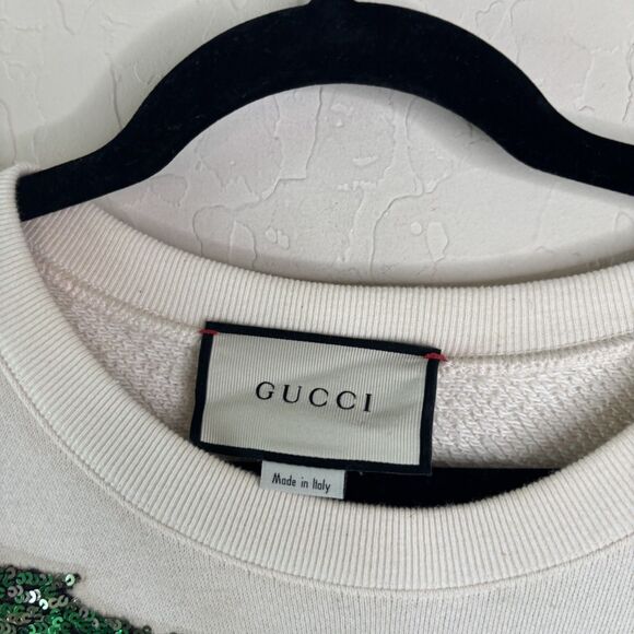 Gucci Embellished Printed Sweatshirt - Picture 4 of 14